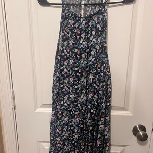 GAP Floral Patterned Dress - Blue and Pink